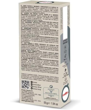  Gimoka Gimoka - Nespresso * Deciso Compatible Coffee Capsules 100 Pods - Buy Online on GoSupps.com