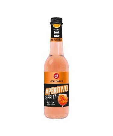 H llinger Aperitivo Spritz Bio Sans Alcool Jus de Orange Am re Bouteilles en Verre 12 x 330ml