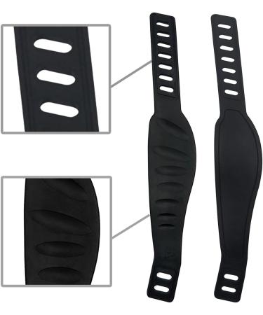 Exercise Bike Pedal Straps - Pair with Widened Design for Home or Gym Cycling - Buy Online on GoSupps.com