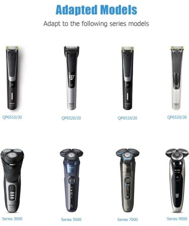 15V Charger Cable for Philips Series 3000 5000 | Ancable USB Charging Cable for Norelco HQ8505 Electric Shaver & Beard Trimmer - Buy Online on GoSupps.com