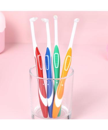 Buy Ouligay 4-Piece Soft Tuft Toothbrush Set for Braces - Effective Cleaning for Tooth Gaps - International Shipping Available - Buy Online on GoSupps.com