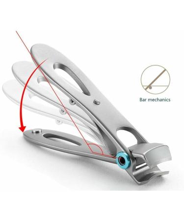 SVAASA Nail Clippers Nail Clippers Stainless Steel Nail Cutter Toenail Fingernail Manicure Trimmer Toenail Clippers for Thick Nails Toe Nail Clipper - Buy Online on GoSupps.com