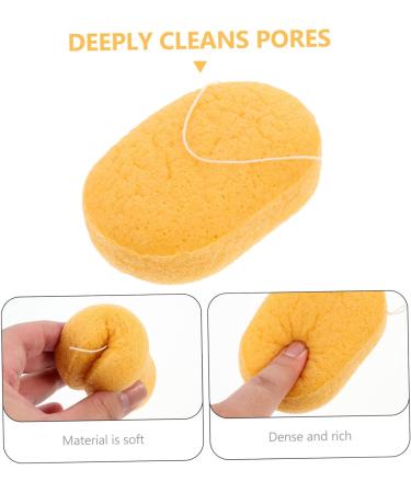 FRCOLOR 1Pc face wash face Cleaning Puff sponges for Cleaning Facial Sponge Practical Face Puff Facial Cleansing Puffs Natural face Sponge face Cleaning Sponge Facial Cleanser PVA Make up - Buy Online on GoSupps.com