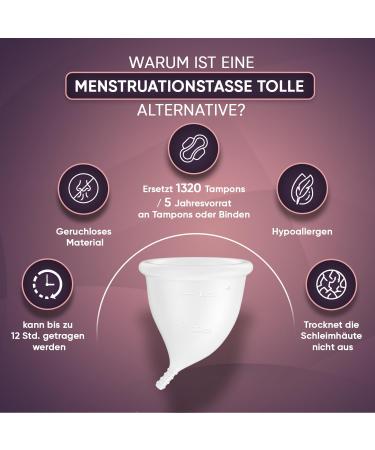 Buy Men's Menstrual Cup Size S - BPA-Free Medical Silicone Leak-Proof & Sustainable - MaxMedix from Germany - Buy Online on GoSupps.com