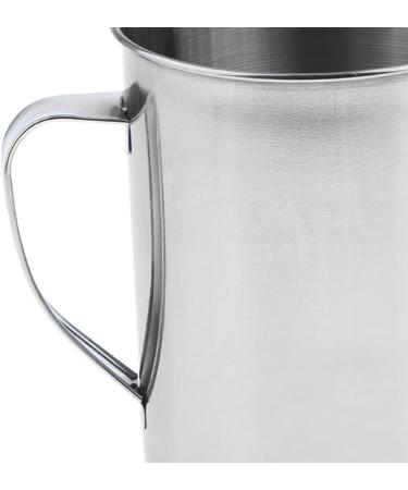 2000ml Stainless Steel Measuring Cup - Kitchen & Laboratory Liquid Mug - Durable Silver Design - Buy Online on GoSupps.com