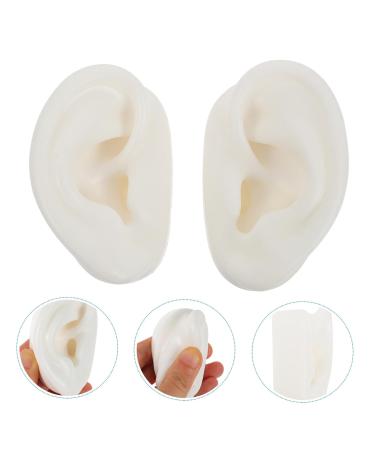 Didiseaon 1 Pair Silicone Fake Ear Model Display for Studs Human Ear Simulation Model Smooth Texture - Buy Online on GoSupps.com