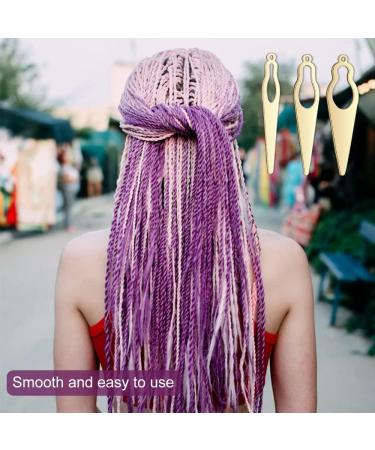 Dreadlocks Interlocking Tool Set - 5 Piece Golden Sisterlock Crochet Accessories - Buy Online on GoSupps.com
