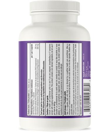 AOR - Glucosamine & Chondroitin Capsules 120 Counts Shellfish-Free Glucosamine Sulfate & Chondroitin Sulfate - Supports Joint Comfort and Mobility - Encourages Cartilage Health for Active Lifestyles - Buy Online on GoSupps.com