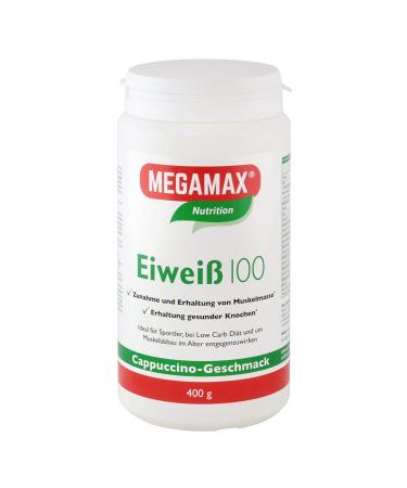PROTEIN 100 CAPPUC MEGAMAX 400g powder PZN:4316898