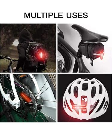 Ovetour USB Rechargeable Bike Tail Light 2 Pack - Ultra Bright LED Rear Light with 50 Hours Runtime | 5 Light Modes | IPX5 Waterproof | Includes 2 USB Cables - Buy Online on GoSupps.com