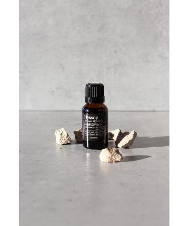 Hyssop 100% Pure Essential Oil - Batch Tested & Third Party Verified - Premium Quality (0.5 Fl Oz) - Buy Online on GoSupps.com