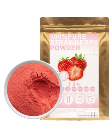 Plant Gift Poudre de Fraise 100g - Poudre de Fruits Lyophilis e Biologique Sans Sucre Sans Conservateurs Parfaite pour Smoothies Shakes C r ales Yaourt Muffins et Desserts