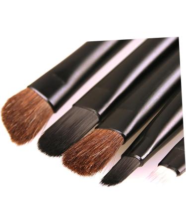 BIUDECO 5pcs Eyeshadow Brush Kit Blackriflecoffee Cosmetic Tools Eyeshadow Brush with Case - Buy Online on GoSupps.com