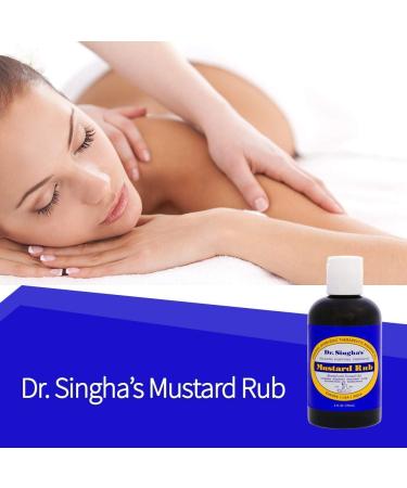 Dr. Singha's Original Ayurvedic Massage Oil - Relaxing Purifying & Energizing - 6 oz - Made in USA | International Shipping Available - Buy Online on GoSupps.com