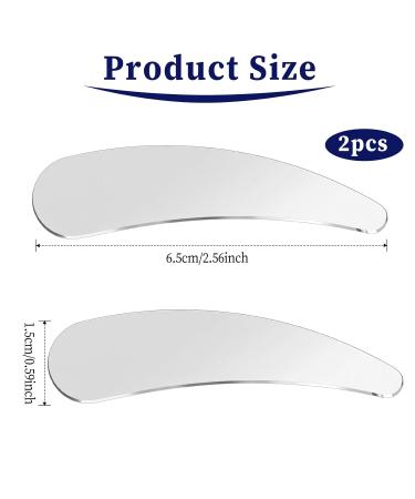 Buy Molain Metal Cosmetic Spatula Set - Mini Bent Makeup Appliancer for Creams Masks & Lotions (2PCs) - International Shipping - Buy Online on GoSupps.com