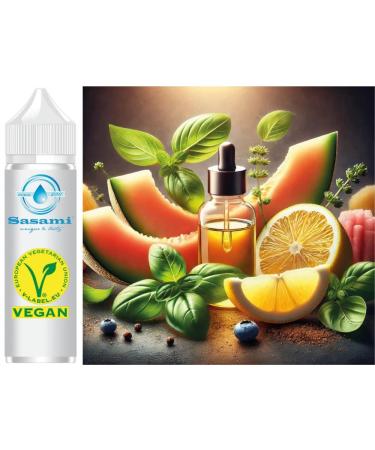 Citrus Dew - Melon Lemon and Basil Flavor Concentrate - Vegan - Sasami - 10 ml