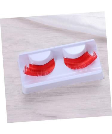 FRCOLOR Reusable Eyelashes Party Eyelashes Fake Eyelash Long False Eyelash Color Eyelashes Fake Lashes Reusable Lashes - Buy Online on GoSupps.com