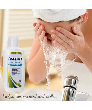 Asepxia Acne Lotion 4oz (Pack of 3) - Clear Skin Solution for Acne-Prone Skin - Buy Online on GoSupps.com
