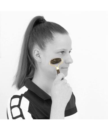 AFH Jade Massage Roller Uni & Noppen Black - Premium Facial & Body Massage Tool - Buy Online on GoSupps.com