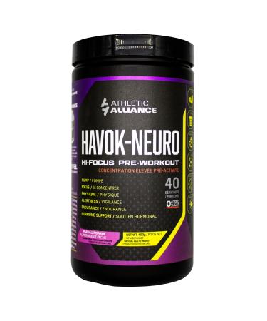 Havok-Neuro - Hi-Focus Pre-Workout Powder 40 Servings (Peach Lemonade)