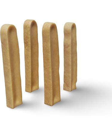 Yak Cheese Dog Chews All-Natural Chews for Dogs. Long Lasting Yak Milk Dog Chews for Aggressive Chewers for Teething Puppies & Bored Dogs (Large 4 Pack) 4 count (Pack of 1) Large - Buy Online on GoSupps.com
