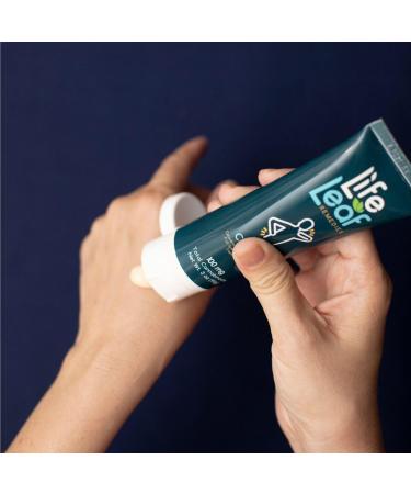 Extra Strength Capsaicin Cream for Athletes - Fast-Acting Joint & Muscle Relief | 3 OZ Non-Greasy Formula by Life Leaf - Buy Online on GoSupps.com