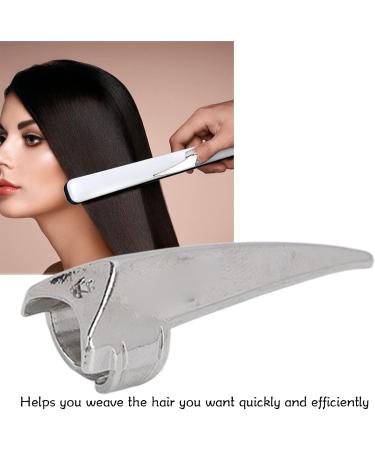 YUYTE Hair Parting Tool Finger Pinky Parting Tool for Braids Selecting Tool Sectioning Ring parting Ring for Braiding Curling and Quick Installation of Human Hair Extensions(Silver) - Buy Online on GoSupps.com