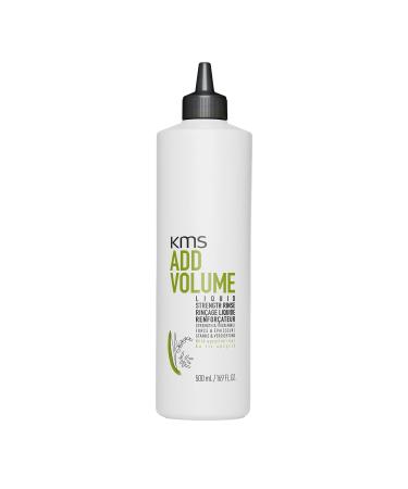 KMS KMS ADDVOLUME Firming Rinse-Off Liquid for fine to medium hair 20 times stronger more volume and strength vegan formula with upcycled rice silicone-free 500 ml