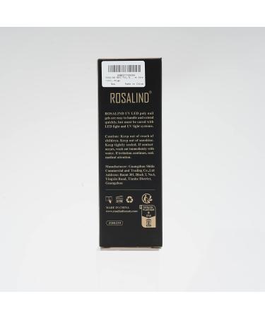 Rosalind Poly Nail Gel | 60ml Acrylic Nail Extension Glue - UV/LED Polish for Manicure Repair - Red Red - Buy Online on GoSupps.com