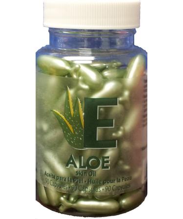 Aloe Skin Oil Capsules by Easy Comforts 90 capsules Amazing Shine Nails