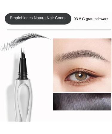  Opilroyn eyebrow pencil thin waterproof eyebrow pencil eyebrow pencil waterproof eyebrow pencil 2 tips eyebrow pencil durable eyebrow pencil - Buy Online on GoSupps.com