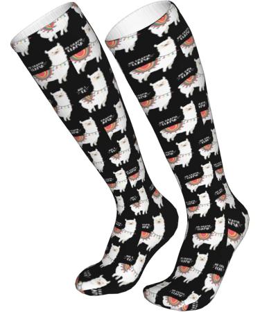 Buy No Prob Lama Compression Socks for Men & Women | 15-20 mmHg Support for Running & Cycling - International Shipping Available - Buy Online on GoSupps.com