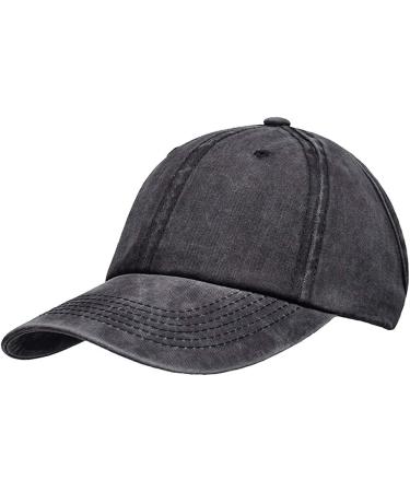 TOPTIE Purple Washed Cotton Backless Ponytail Cap for Women - Ideal for Messy Buns and Curly Hair - Buy Online on GoSupps.com