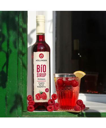 H llinger Bio Sirop Set 3 Bouteilles de 500ml Framboise Cassis-Citron et Gingembre Ratio de Dilution 1:9 Sans Alcool - Buy Online on GoSupps.com