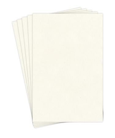 New White - Parchment Paper 65lb Cover Stock 11 X 17 Inches 50 Sheets