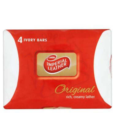 Imperial Leather Original Soap (4x100g) Lemon 100 g (Pack of 4)