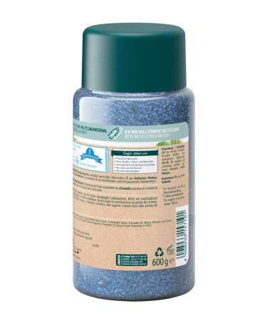 Kneipp Relaxing Bathing Crystals - 600g Pure Deep Salt & Indian Lemon Balm Essential Oil - Harmonizing Spa Experience - Buy Online on GoSupps.com