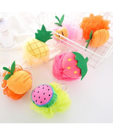 FOMIYES Natural Loofah Sponge Set - 6pcs Bath Scrubber for Exfoliation & Cleansing | Eco-Friendly Shower Loofah | International Shipping Available - Buy Online on GoSupps.com