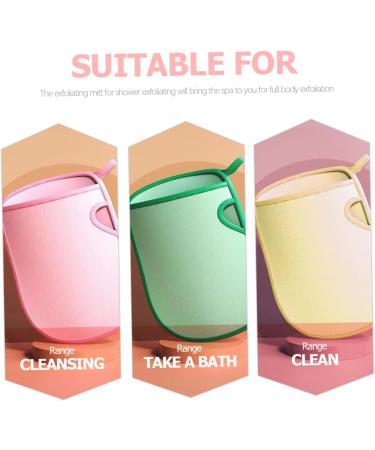 3pi ces Lot de Exfoliants pour Corps de Bain Exfoliant et Douche Exfoliante pour Peau Douce - Buy Online on GoSupps.com