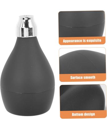 MAGICLULU 1pc Powder Spray Ball Powder Spray Bottle Trip Cosmetic Balls Loose Jar Powder Storage Balls Powder Dispenser Makeup Containers Facial Tools Barber Rubber Travel Applicator Shampoo 10x5cm Black - Buy Online on GoSupps.com