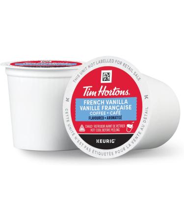 Tim Hortons French Vanilla Coffee Keurig K-Cup Pods Flavoured Medium Roast 30 Count (Imported from Canada) COFFEE French Vanilla 1 count (Pack of 30) - Buy Online on GoSupps.com