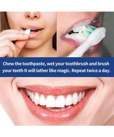 150P Toothpaste Tablets-Nano Hydroxyapatite Toothpaste Chewable Toothpaste Tablets for Sensitive Teeth Flouride&Plastic Free Friendly Travel Tabs-3.2 0Z - Buy Online on GoSupps.com