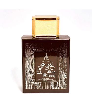 Maison d'Orient KHALIS OUDH ATEEQ 100 ML EDP 3.4 Oz OUDH ATEEQ 3.4 Fl Oz (Pack of 1)