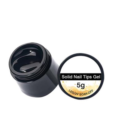 Uv Nail Glue Solid Gel | Clear Strong Nail Tips Adhesive | Versatile Long Lasting Acrylic Nail Glue | Perfect for Wife Girlfriend and Family Nail Gel Strong Adhesive for Nail Tips - Buy Online on GoSupps.com