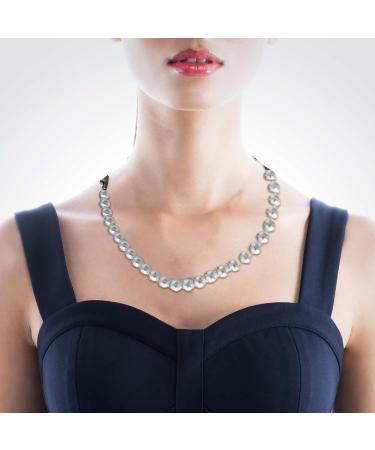 Oralgo's Delicate Hollow Star Trailer Necklace - Trendy Gift for Women & Girls | Alloy & Art Beads Jewelry - Buy Online on GoSupps.com