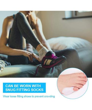 Little Toe Bunion Corrector - 3 Pairs Soft Gel Protectors for Men & Women - Buy Online on GoSupps.com