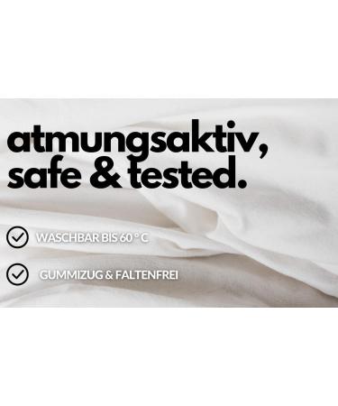 Buy S mann Jersey Fitted Sheet for Playpen 75x100 cm - Soft Cotton in White | International Shipping - Buy Online on GoSupps.com