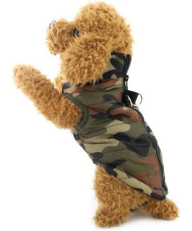 Pegasus Winter Coat for Dogs & Cats | Warm Windproof Jackets for Chihuahuas & Dachshunds | Cold Weather Pet Clothing in Camo Sizes XS - Buy Online on GoSupps.com