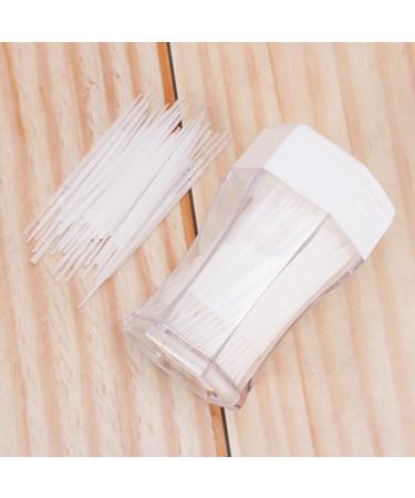 Supvox Interdental Brushes - 200 Pieces Safe Plastic Tooth Cleaning Tool for Adults (White) | Perfect for Dental Hygiene & Care - Buy Online on GoSupps.com