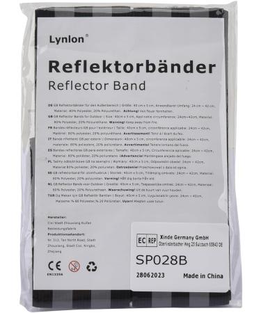 Lynlon Security Reflector Pendant - Reflective Chains for Adults & Kids | Outdoor Jogging Safety Reflectors - 4-Pack - Buy Online on GoSupps.com